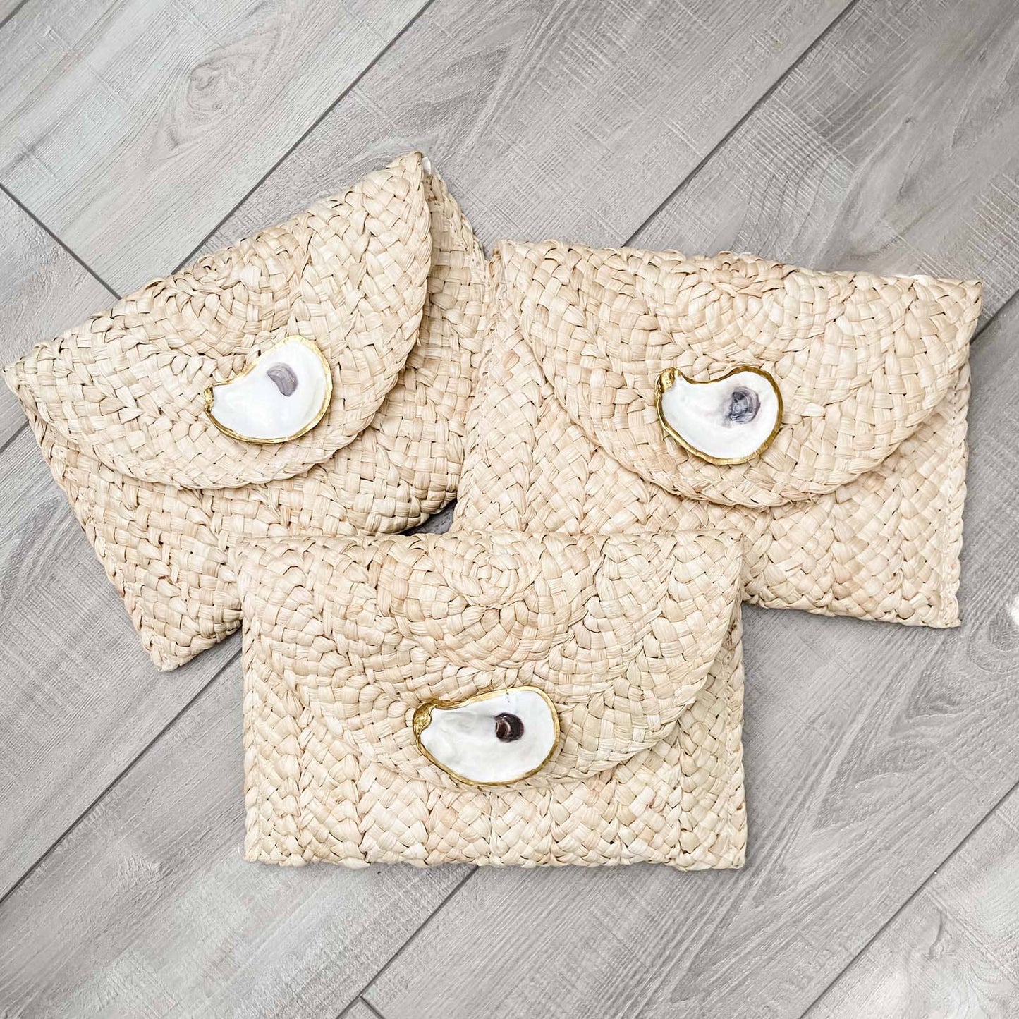 Oyster Shell Clutch