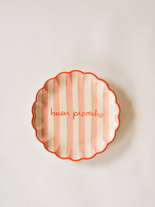 "Buen Provecho" Dessert Plate