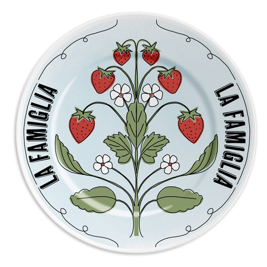 LA FAMIGLIA (The Family) Porcelain Plate