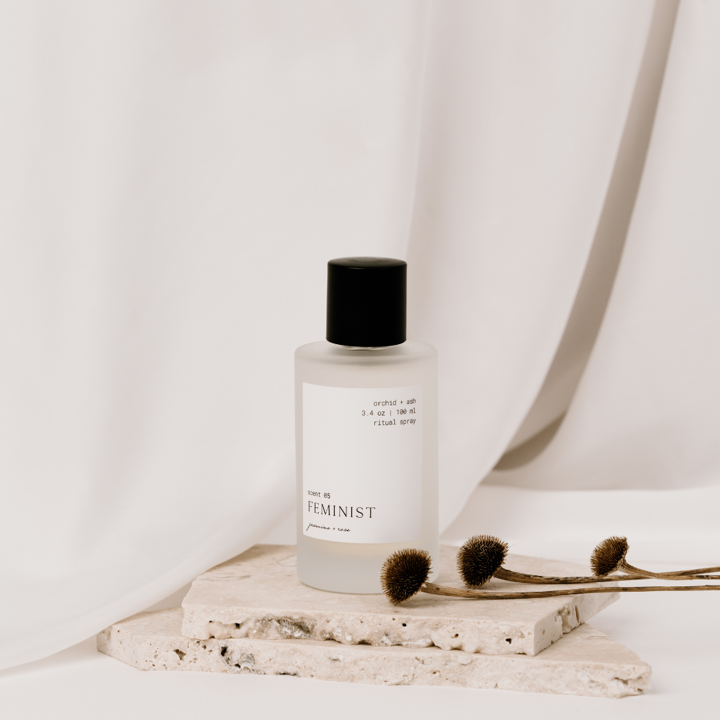 Jasmine + Rose all-natural room + linen spray | FEMINIST