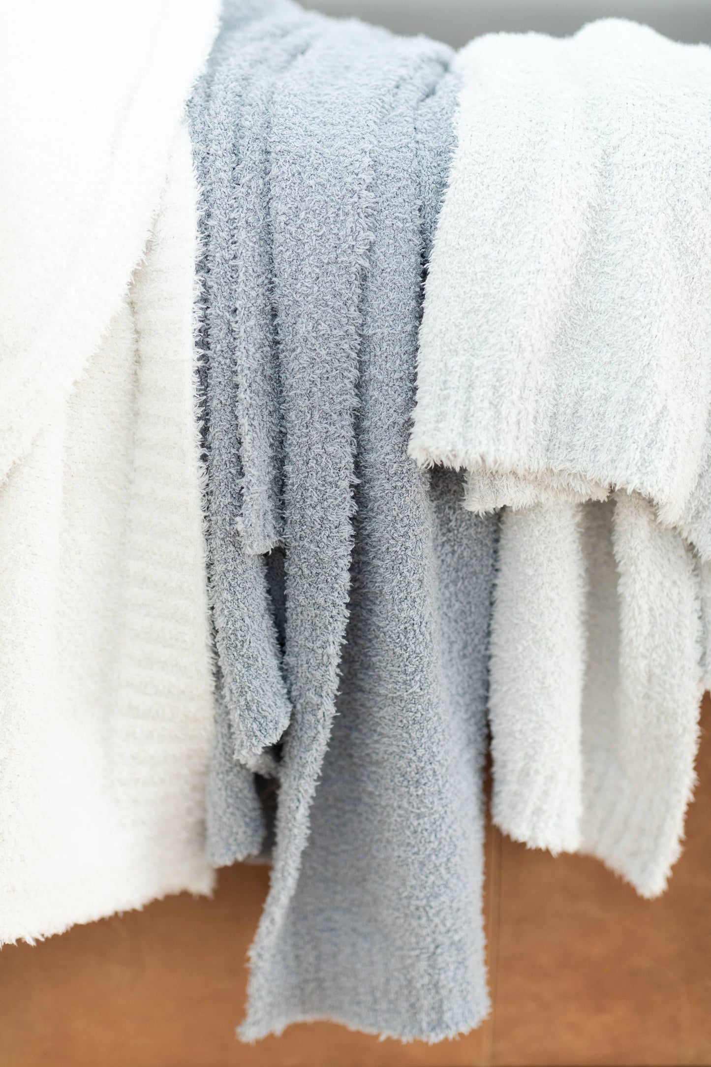 Cozy Threads Bamboo Lightweight Cooling Blanket Throw, Taupe