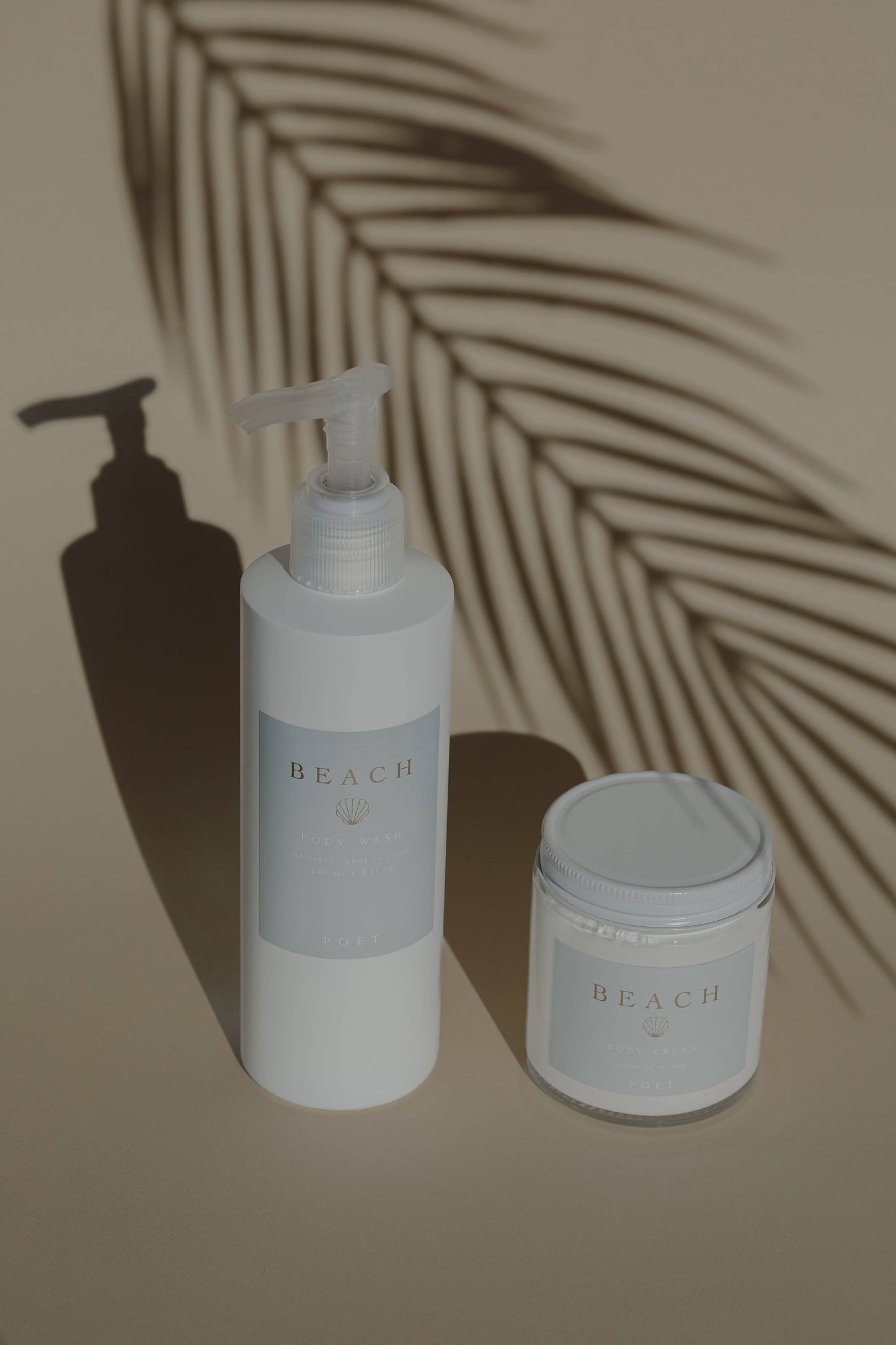 Beach Body Cream: 8oz Pump Bottle