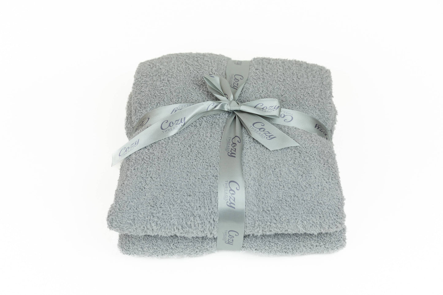 Cozy Threads Bamboo Lightweight Cooling Blanket Throw, Gray
