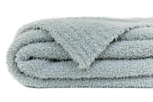 Cozy Threads Bamboo Lightweight Cooling Blanket Throw, Gray