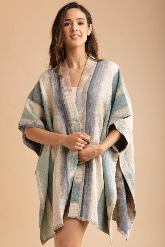 Khloe Woven Cotton Kimono - 50% OFF