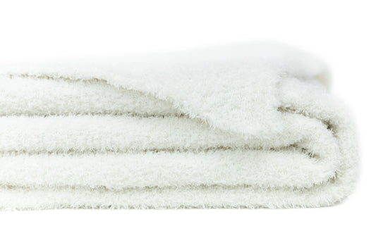 Cozy Threads Bamboo Lightweight Cooling Blanket Throw, Cream