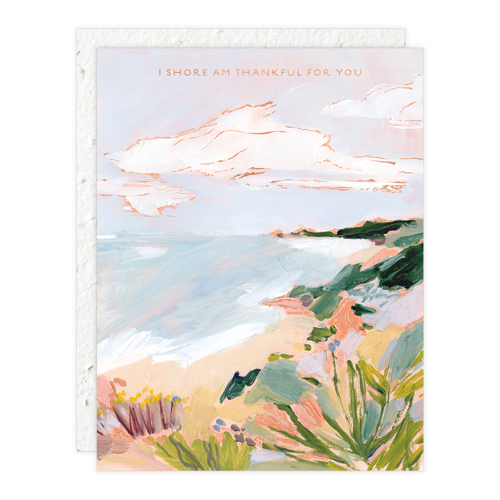 Shore Am Thankful: Thank You Card