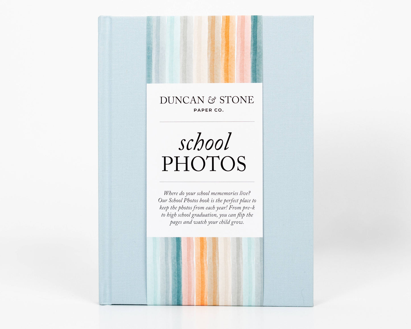 School Memory Book | Durable School Photo Book: Blue