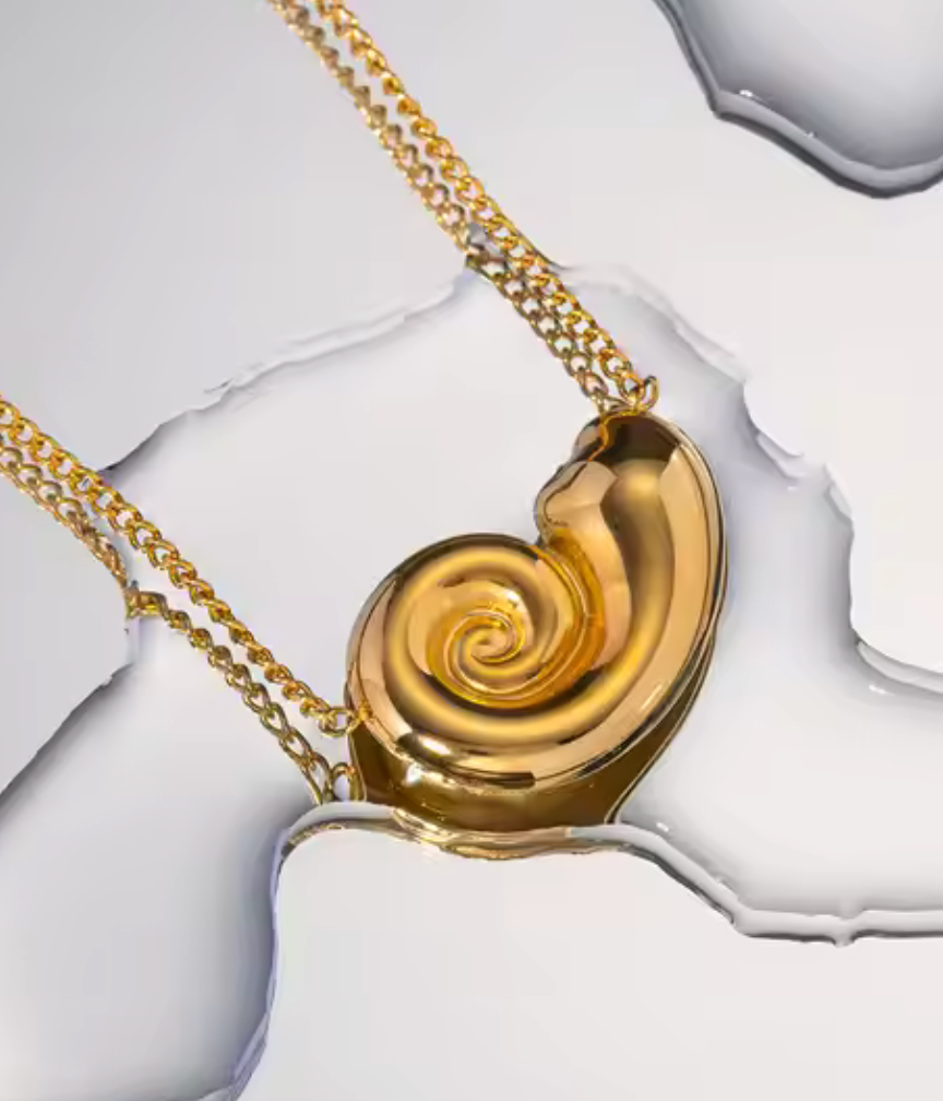 Nautilus East West Pendant Necklace