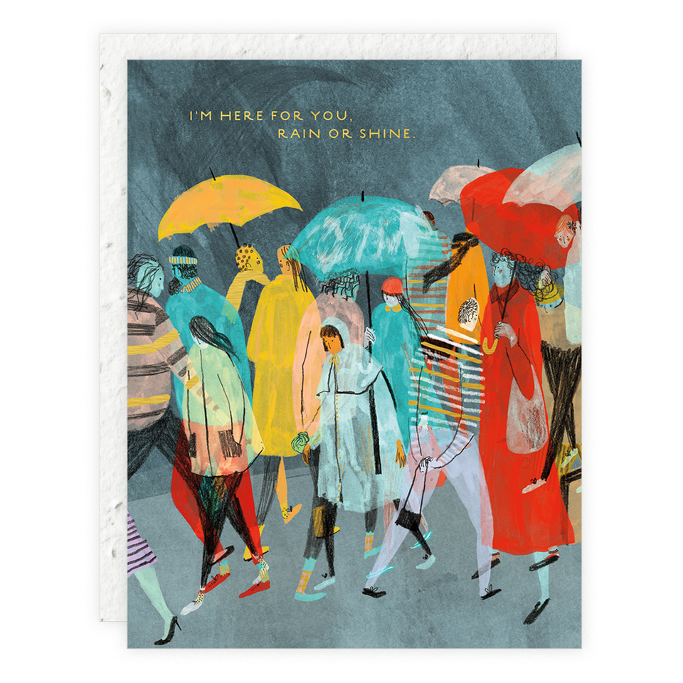 Rain or Shine: Sympathy Card