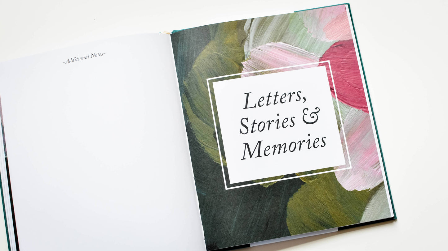 Grief Journal | Sympathy Gift | Loss of Child Journal: Teal