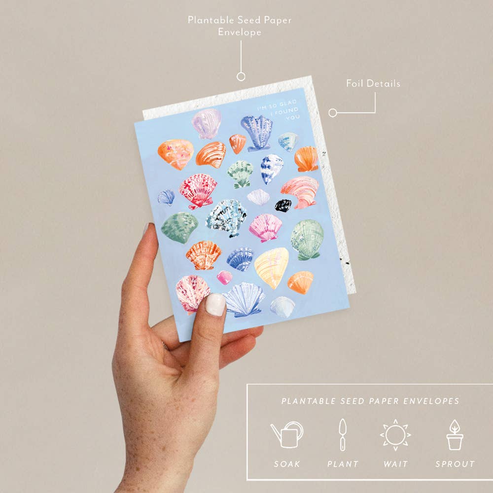 I'm So Glad I Found You: Love + Friendship Card