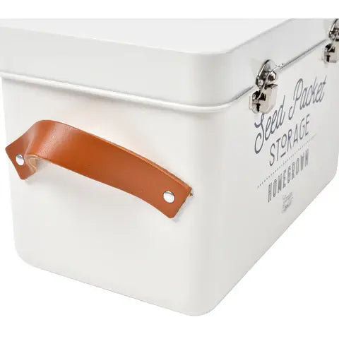 Seed Packet Storage Tin - Stone