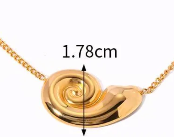 Nautilus East West Pendant Necklace