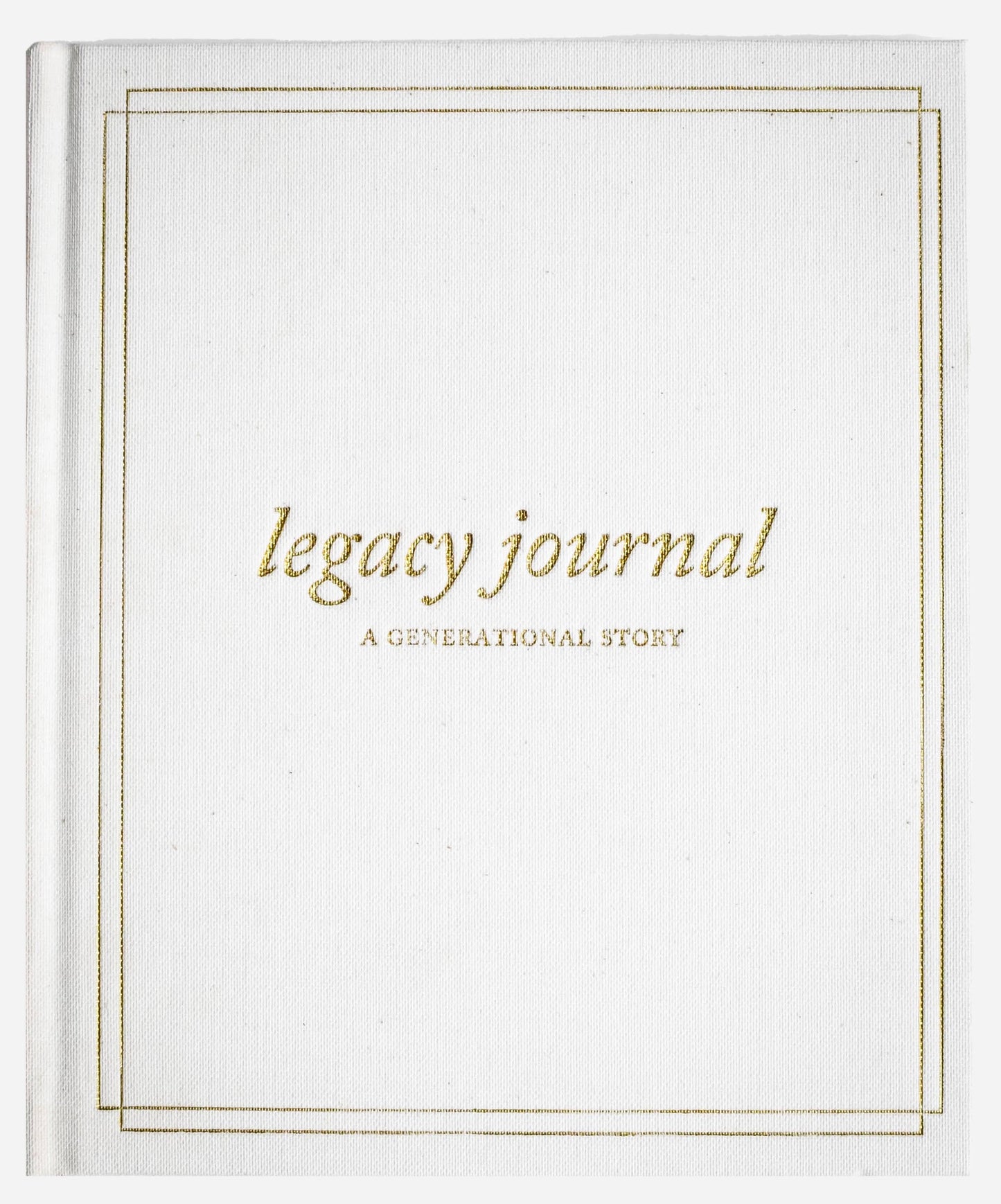 Legacy Journal: A Family Keepsake Book | Ivory