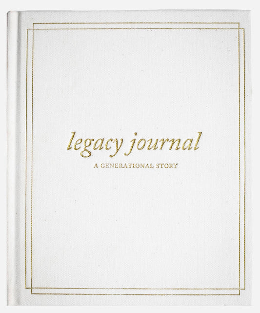 Legacy Journal: A Family Keepsake Book | Ivory