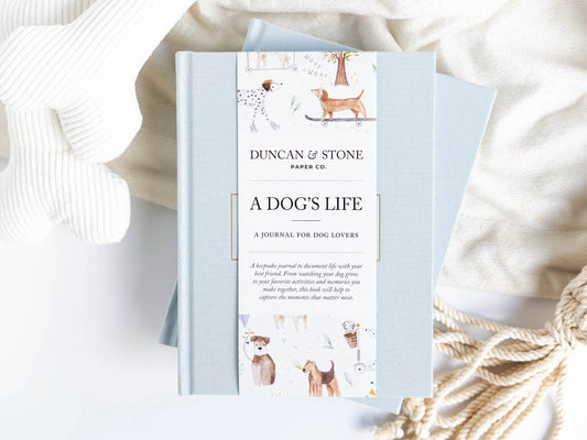 Dog Memory Book and Puppy Keepsake Journal
