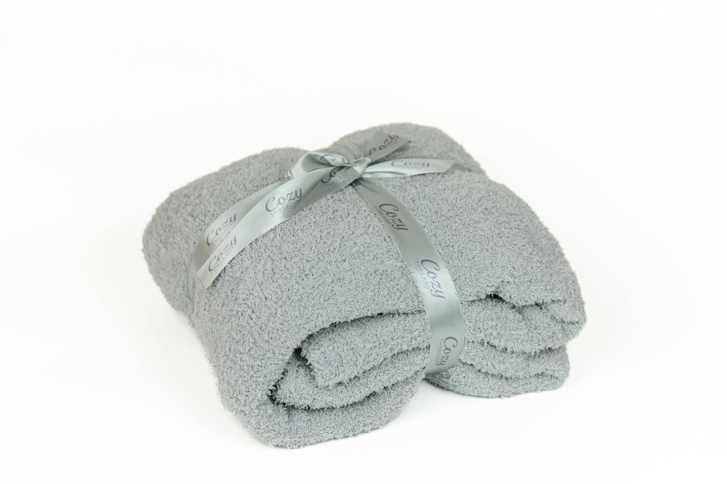 Cozy Threads Bamboo Lightweight Cooling Blanket Throw, Gray