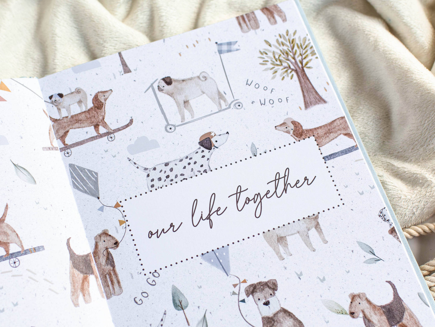 Dog Memory Book and Puppy Keepsake Journal