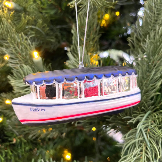 Balboa Duffy Boat Ornament