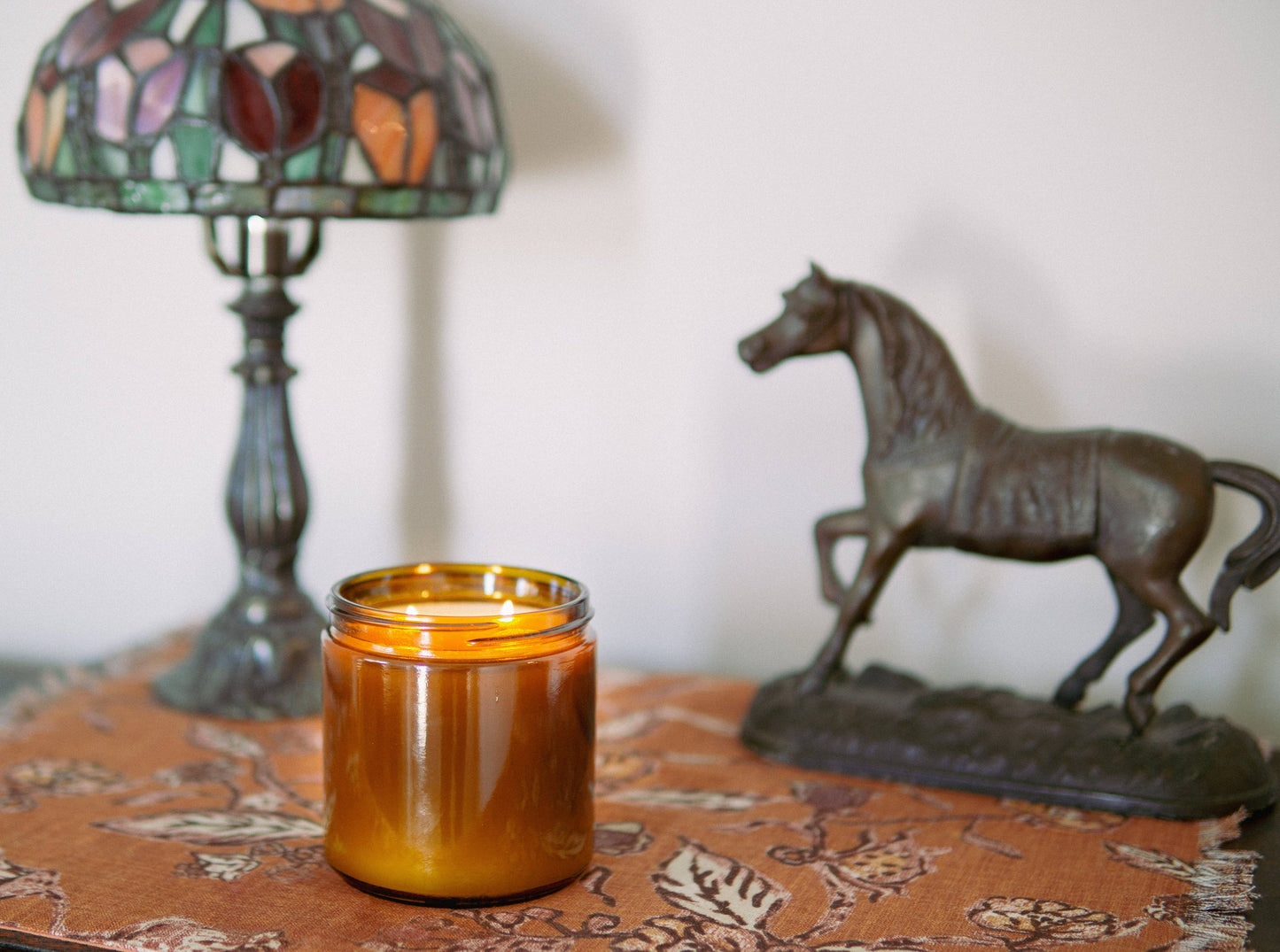 Apple Bourbon: 8oz Amber Jar