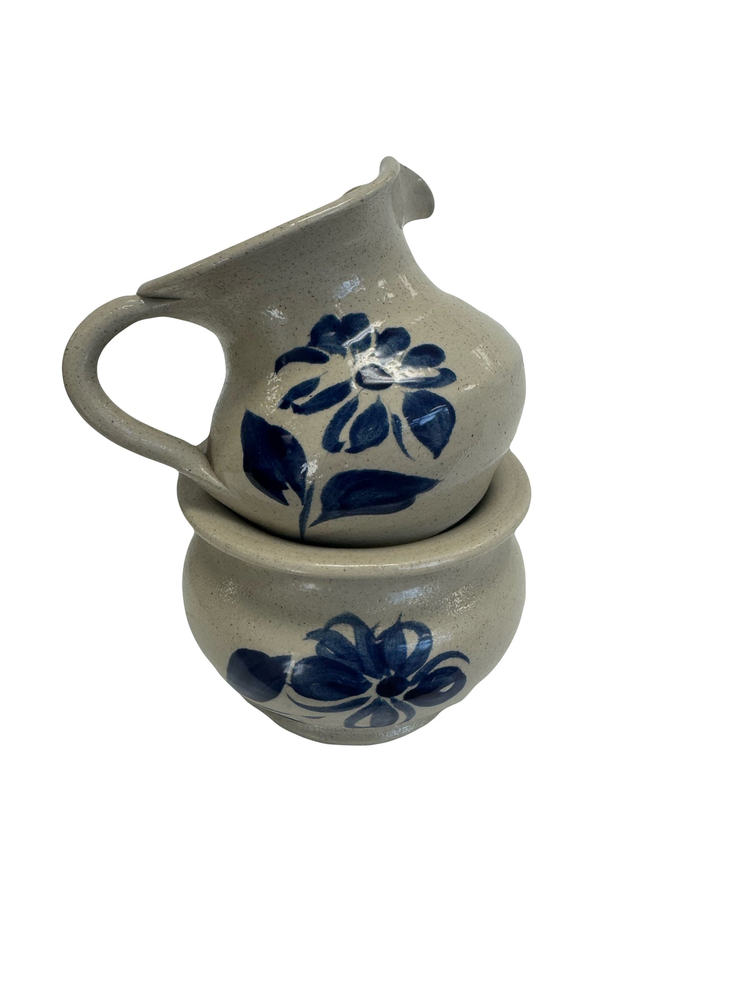 Vintage Cream and Sugar Set