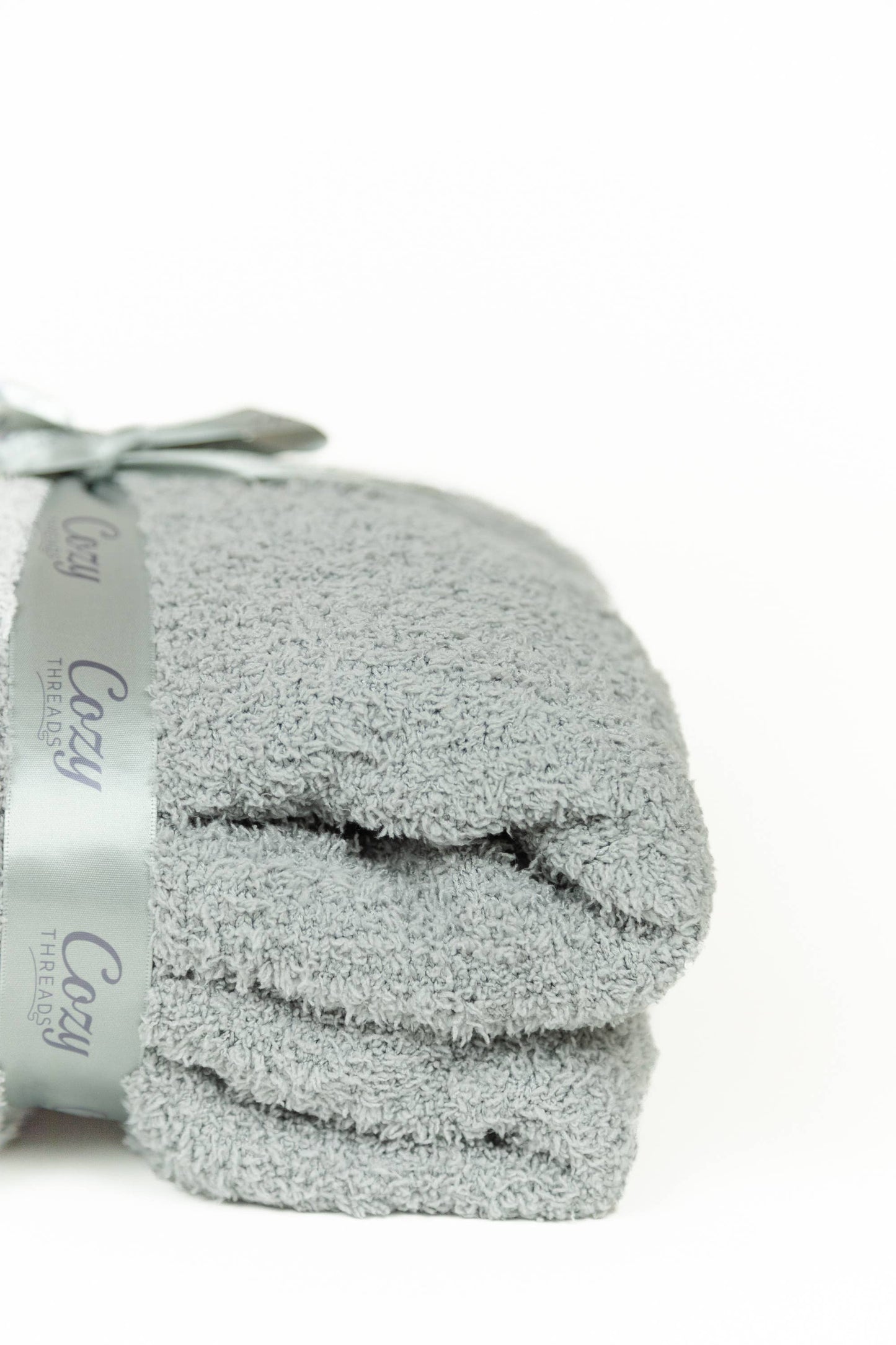 Cozy Threads Bamboo Lightweight Cooling Blanket Throw, Gray