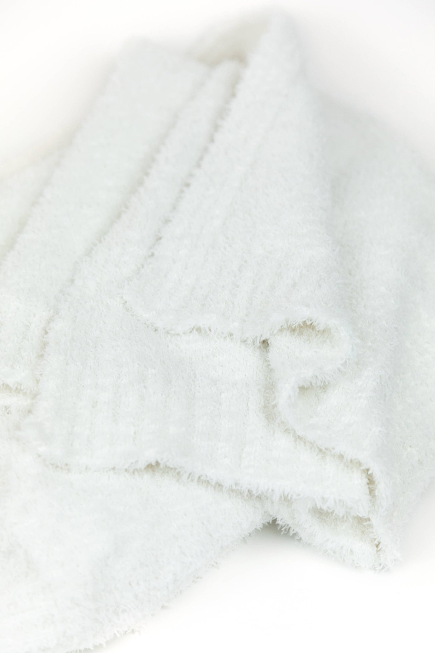 Cozy Threads Bamboo Lightweight Cooling Blanket Throw, Cream