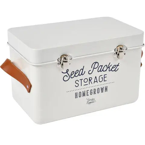 Seed Packet Storage Tin - Stone