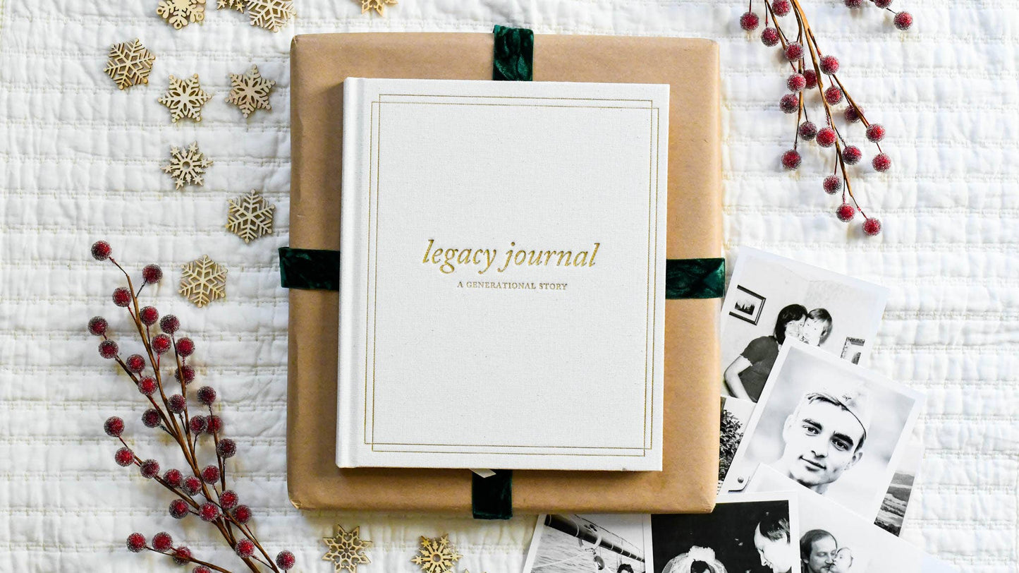 Legacy Journal: A Family Keepsake Book | Ivory
