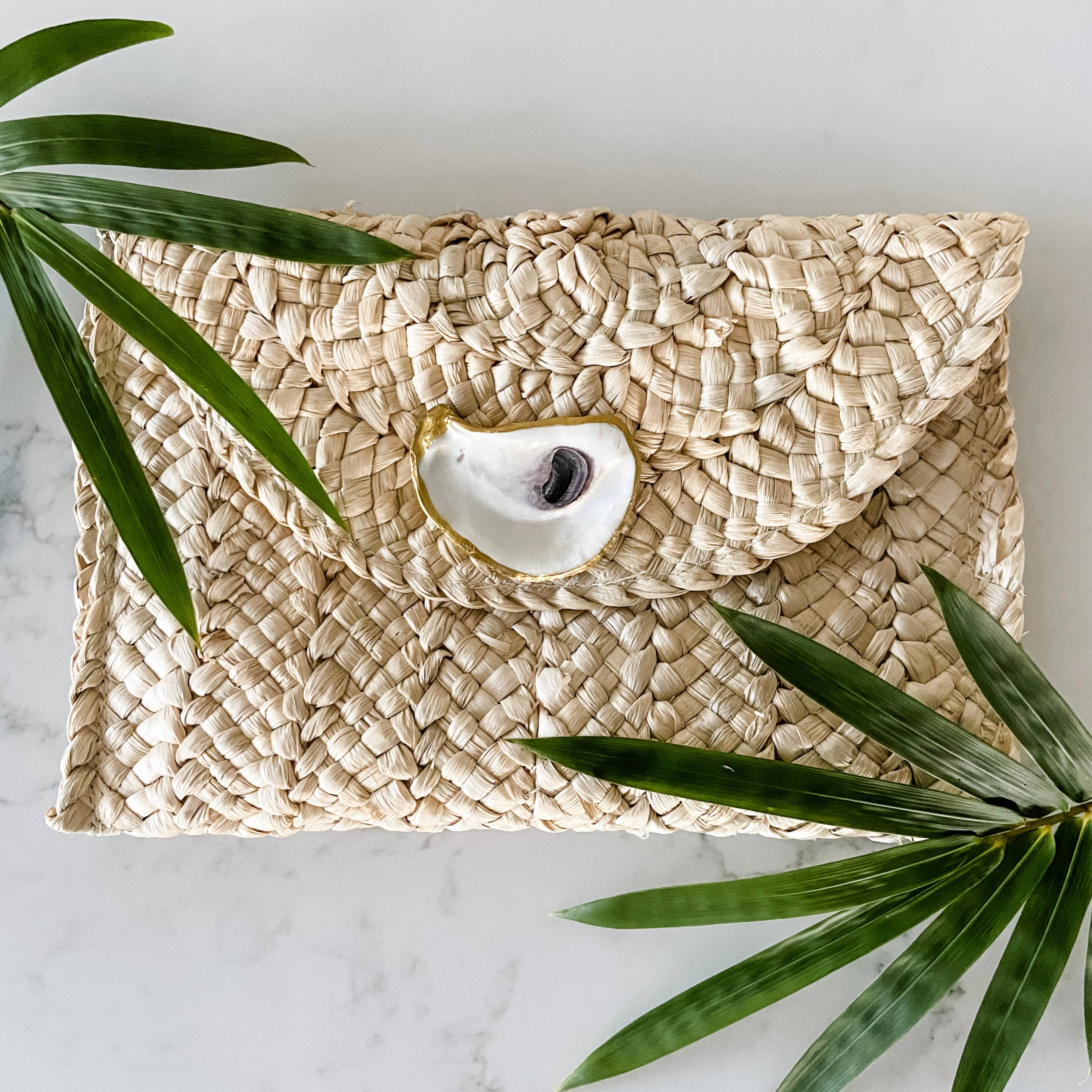 Oyster Shell Clutch – Luxe Studio Design